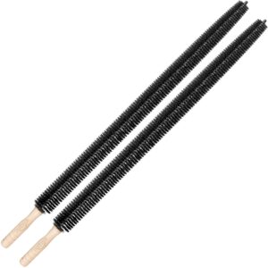 Dryer Vent Cleaner Kit 2 Pack Dryer Lint Brush Vent Trap Cleaner Long Flexible Refrigerator Coil Brush 27 Inch